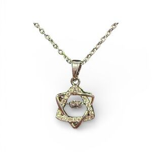 Elegant Sterling Silver Star Pendant